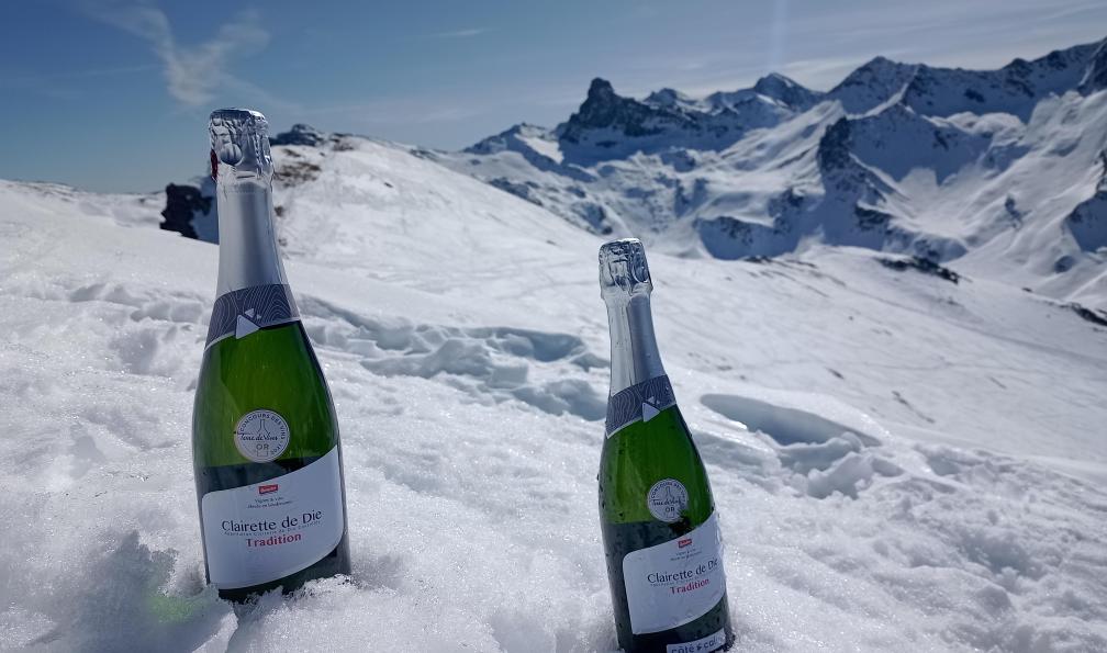 Wadbled - Coralie - Clairette de Die pour le pique-nique, Alpes, France - Découverte du Queyras en raquettes - 7