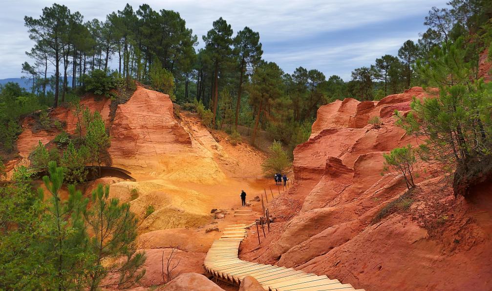 Dugas - Guy - Pixabay - Les ocres du Roussillon, Lubéron, France - Le Luberon, senteurs de Provence - 2