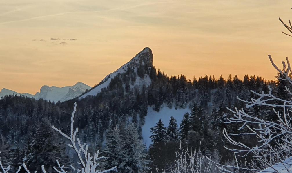 Bellet -  Robert -  Sommet de la Pinéa en hiver, Chartreuse - Le massif de Chartreuse à raquettes - 5