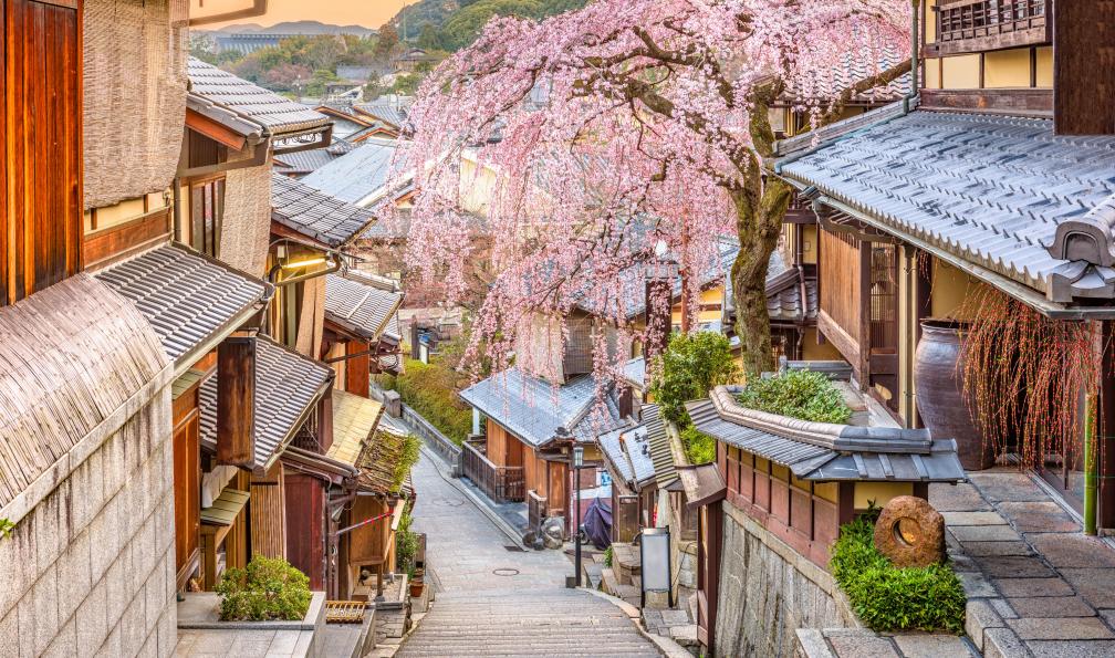 SeanPavonePhoto - Adobe stock - Le printemps à Kyoto dans le quartier de Higashiyama, Japon - De l'île de Kyushu au sanctuaire de Nikko - 1