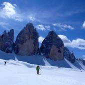 ski de randonnée dolomites tre cime