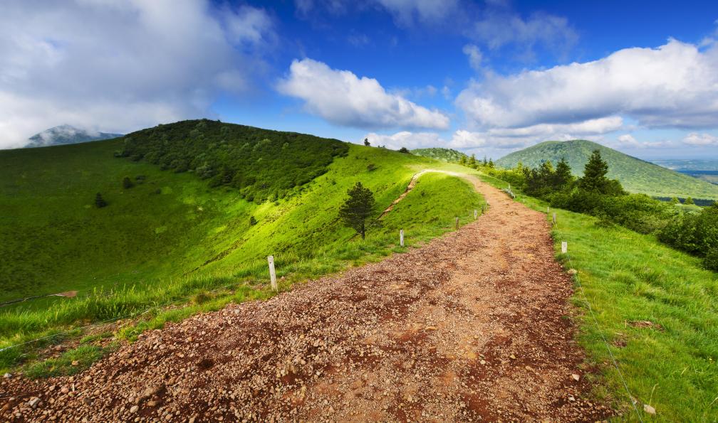 Les volcans d'Auvergne en famille