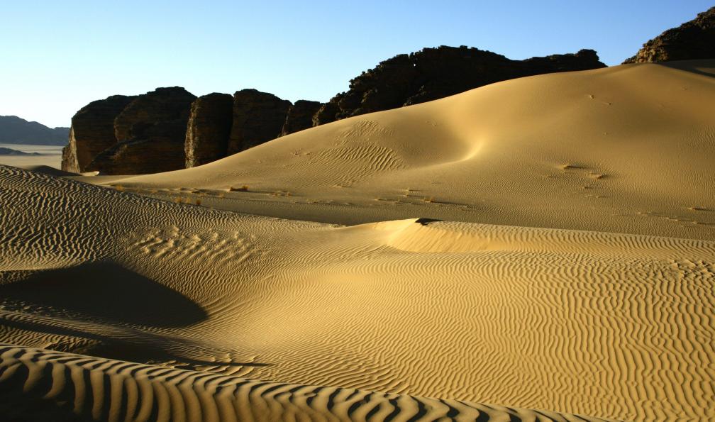 Dunes et rochers, Essendilène, tassili n'Ajjer, Algérie. - Rendez-vous à Essendilène - 1