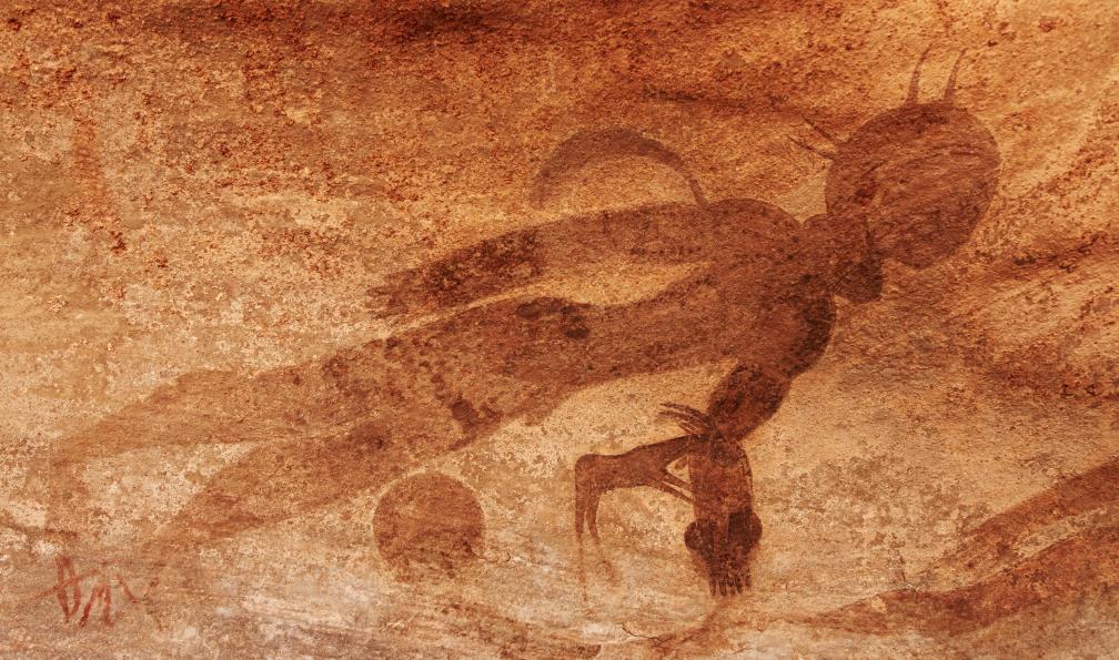 Pichugin - Dmitry - Adobe stock - Peintures rupestres dan le désert du Tassili N'Ajjer, Algeria - Traversée du Tassili N'ajjer - 7
