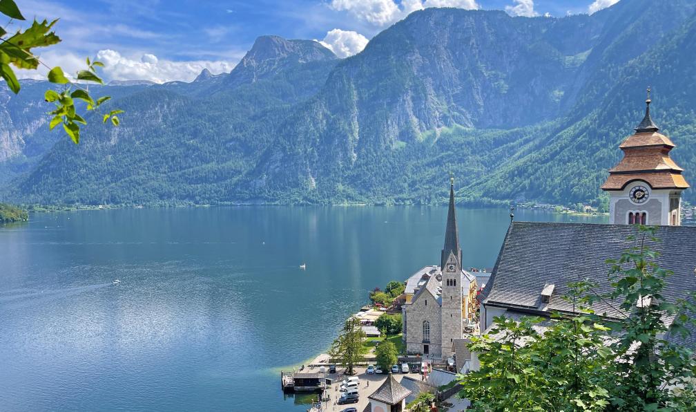 Eurohike - Vue imprenable sur la commune de Hallstatt et son superbe lac en Autriche. - Le tour du Dachstein - 7