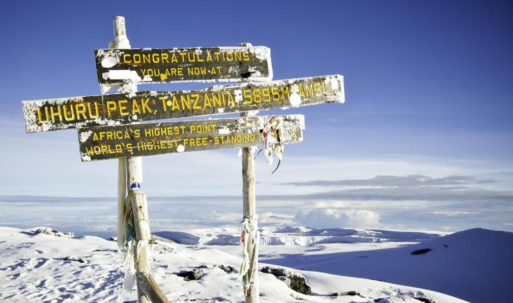 ranplett -  Istock -  Mont Kilimandjaro sommet sous la neige;Tanzanie - Objectif Kili et safaris de charme - 6
