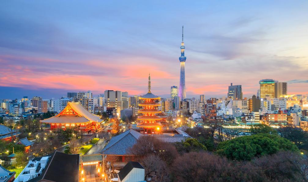 f11photo -  Istock -  Vue nocturne sur Tokyo;Japon - Mont Fuji et cités impériales - 8