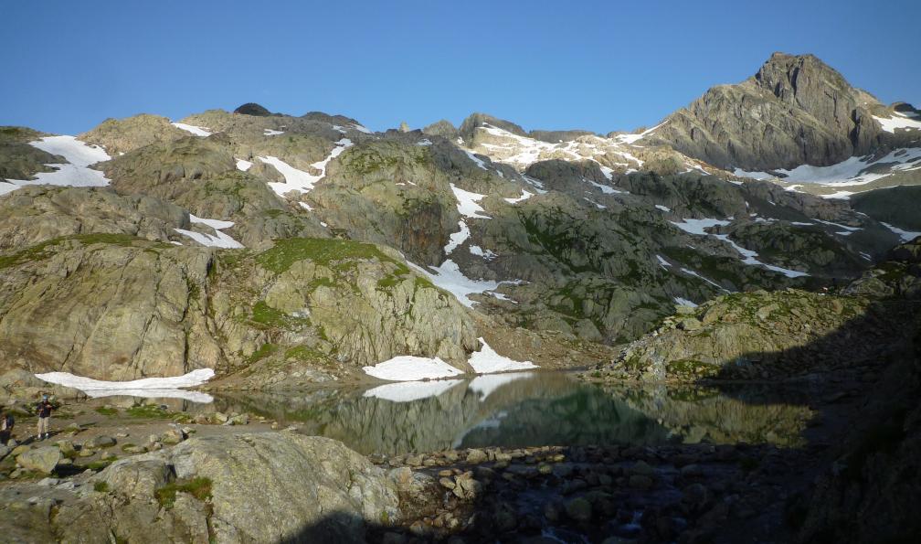 Lac Blanc dans les Aiguilles Rouges, Chamonix-Zermatt, Mont-Blanc, Alpes France. - Stage Trail à Chamonix - 3