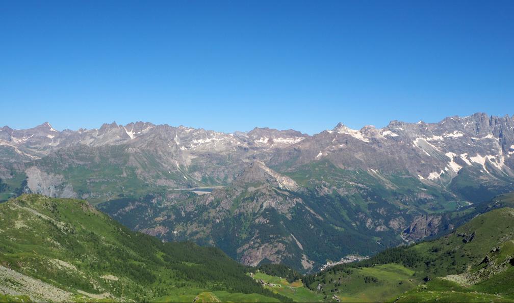 Toutain - Solveig - Panorama depuis le col des Fontaines, Alpes, Italie - Alta via n°1 : Sur les chemins des Géants - 3