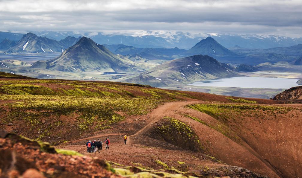 Jan Zelina -  Randonneurs, Laugavegurinn, islande.  - Le trek de Landmannalaugar - 7
