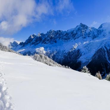raquette vallée de chamonix