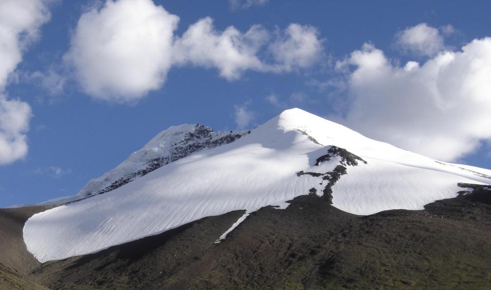 Riva -  Gaël -  Sommet enneigé, Kang Yatse, Ladakh, Inde du Nord. - Ascension du Kang Yatse (6195 m)  - 1