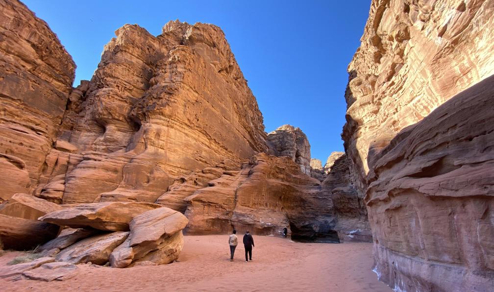 Bréan - Alexandre - Randonneurs à Wadi Rum, Jordanie - De Jerash à la mythique Pétra - 7