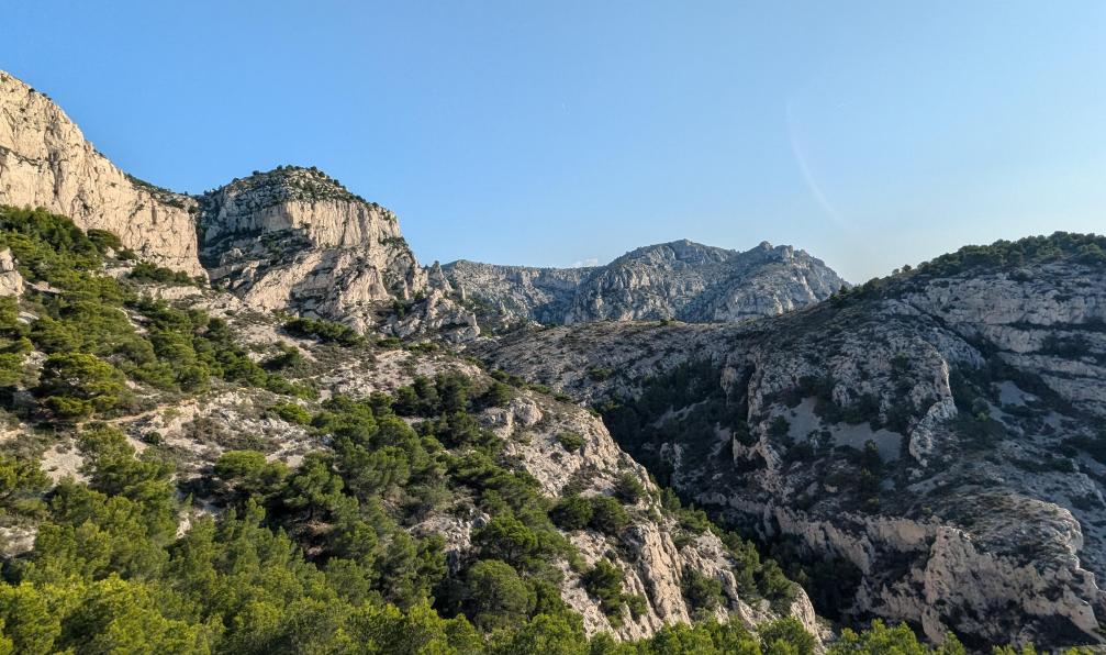 Lanau - Blandine - Falaises de Marseilleveyre, Calanques, France - Traversées et sommets des Calanques - 8