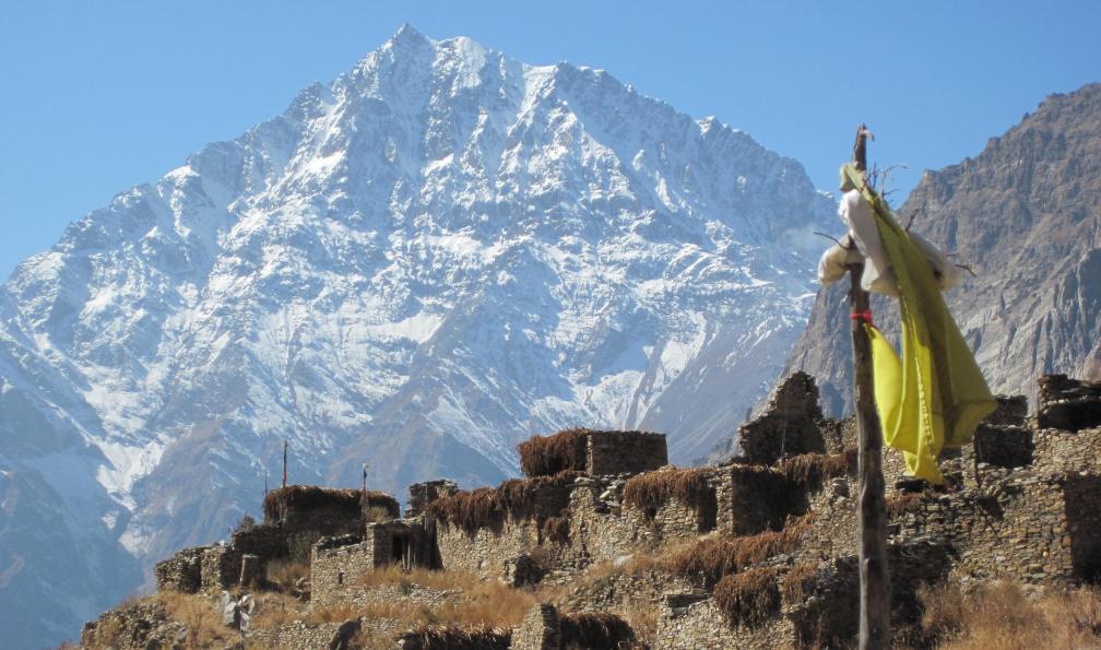 Village et Pisang Peak, Naar, Phu et Tilicho, T7DS, Népal. - La Haute Route des Annapurnas - 4