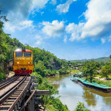 la thaïlande en train