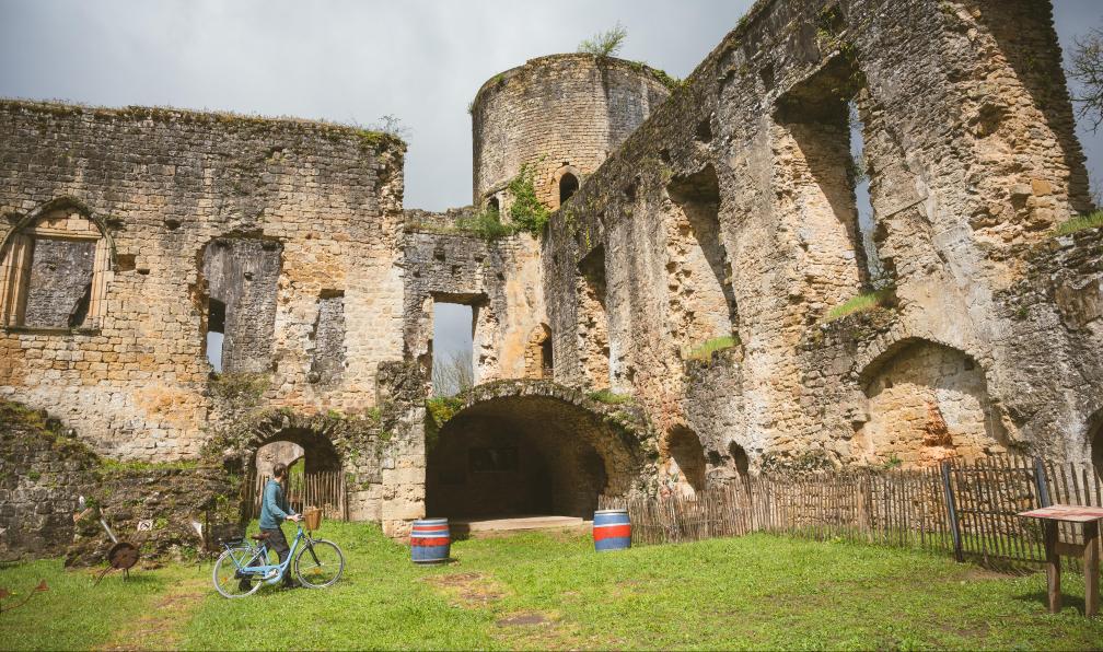 Globeblogueurs - Le château Villandrault, Landes, France - Les Landes de Gascogne en famille à vélo - 3