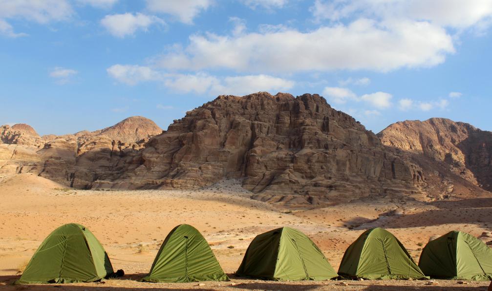 Gramusset - Maureen - Bivouac dans le Wadi Rum, désert sauvage protégé, Jordanie - Trek Bédouin: grand rift, cité rose et wadi rum - 9