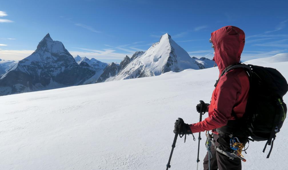 Hervé - Guillemette - Apiniste sur glacier sur les traces Chamonix à Zermatt, Alpes - La haute route Chamonix-Zermatt - 6