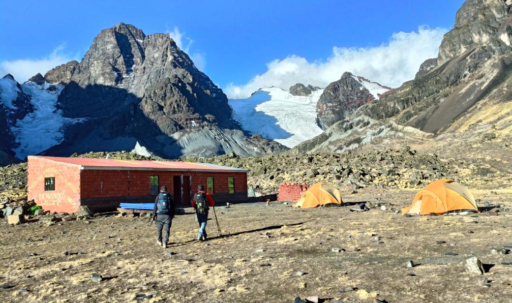 Busillet - Lydie - Camp au pied du massif de Condoriri en Bolivie. - De la cordillère Royale au Sud-Lípez - 5