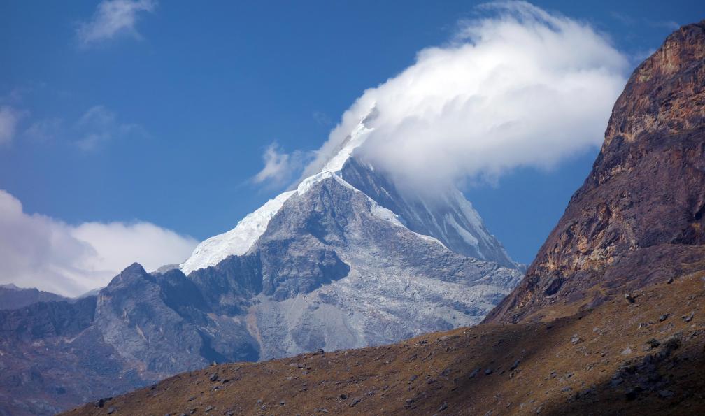 Feuillet - Benjamin - Panorama sur la Cordillère Blanche depuis le Trek Santa Cruz dans la Cordillère des Andes au Pérou. - Cordillères Blanche, Huayhuash et Pisco (5750 m) - 15