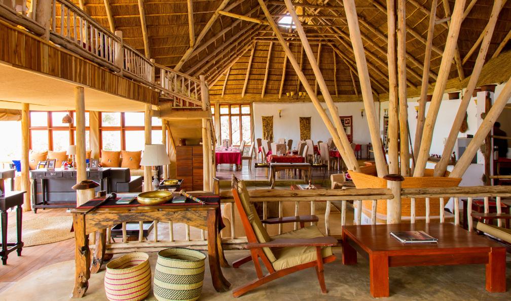 HorsPiste -  tanzanie -  Salle a manger dans une lodge;Tanzanie - Objectif Kili et safaris de charme - 9