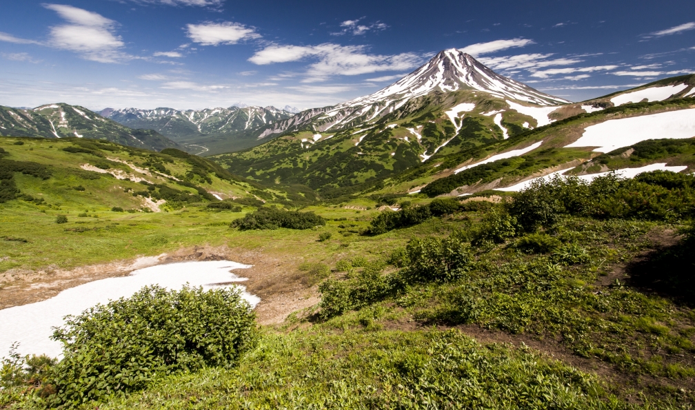 Image Les volcans du kamtchatka
