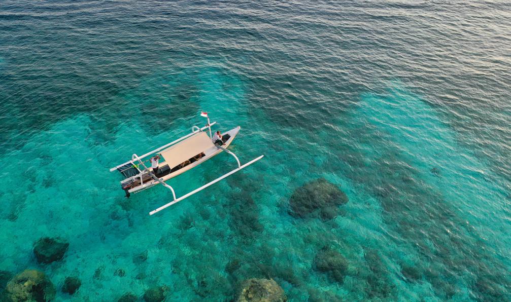 Crétois - Chloé - Bateau de pêcheur à Gili Meno, Indonésie - Trois volcans et la mer turquoise - 8