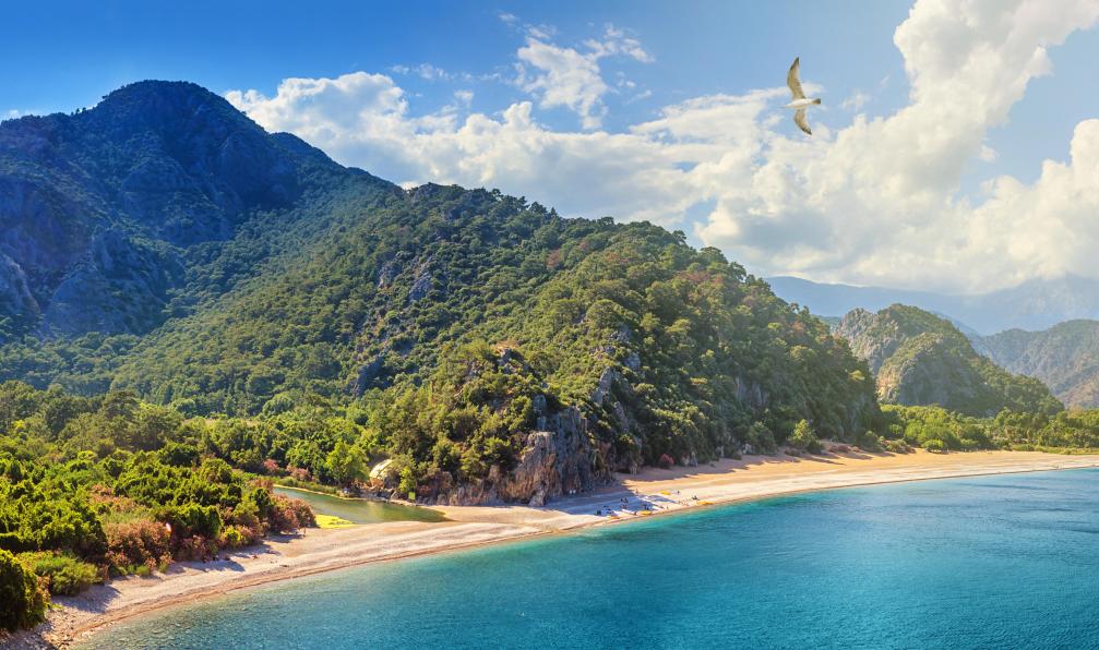 rustamank - Adobe Stock - Plage de Cirali Olympos, près du village turc de Cirali;, province dAntalya, Côte Lycienne, Turquie - Merveilles de la Voie lycienne - 4