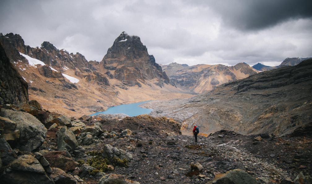 Clara Ferrand -  Col trapecio punta direction vallée huanacpatay, Pérou - Cordillères Blanche, Huayhuash et Pisco (5750 m) - 9