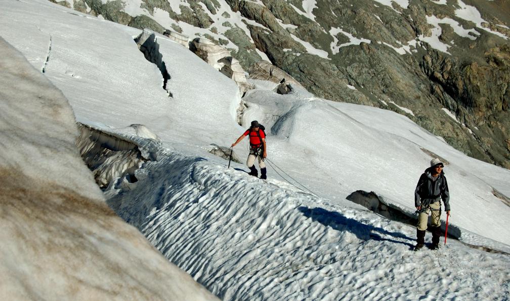 Philippe Mazet -  Stage d'alpinisme avec paul bonhomme, Ecrins, Alpes, France - Devenir premier de cordée avec Paul Bonhomme - 7