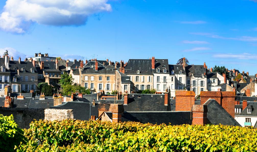 Freesurf -  Adobe stock 346543852 -  Vue sur la ville de Blois et son architecture, France - La Loire à vélo en famille: de Blois à Amboise - 5