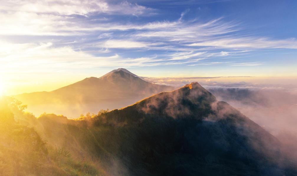 Ascension batur La transbalinaise Randonnée Indonésie