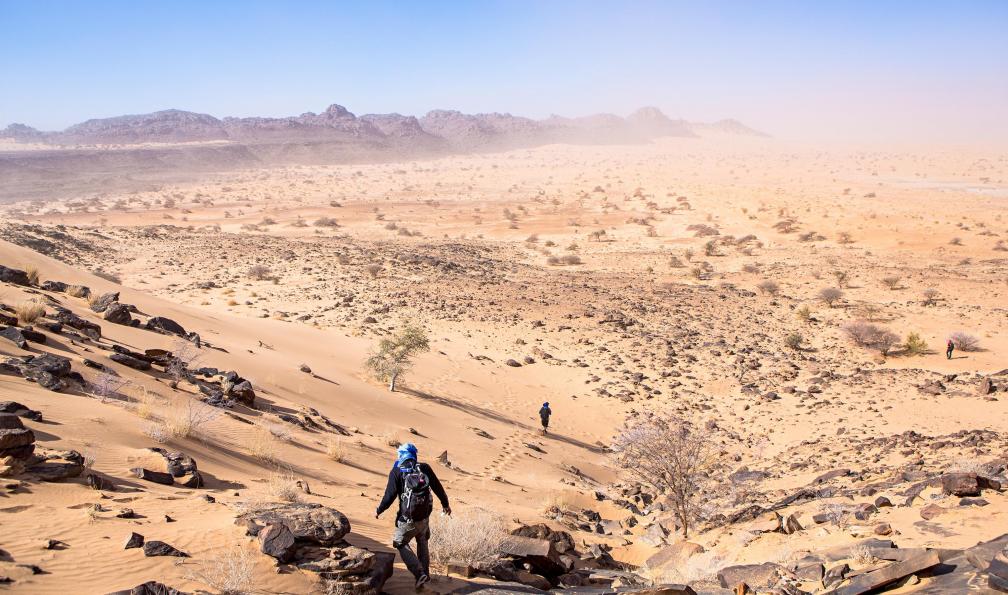 Christophe Levet -  Randonnée dans le désert de Mauritanie - La grande traversée Adrar-Tagant - 8