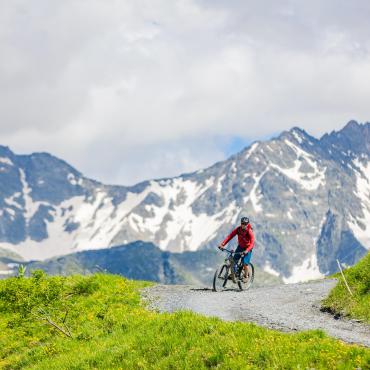 Voyage à vélo - Du lac d\'Annecy à Chamonix à VTT