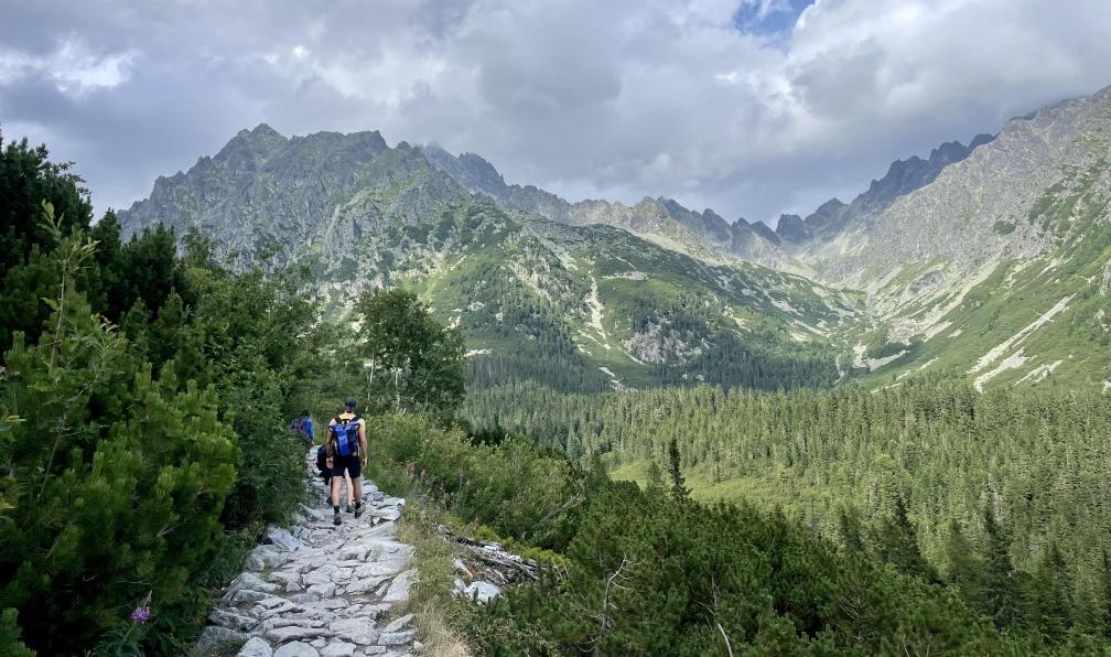 Cretois - Chloé - Randonneurs dans les Tatras, en Slovaquie - La traversée des Tatras - 4