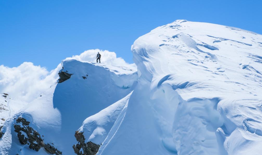 Erich - Adobe stock - Skieur au sommet, Queyras, alpes, France - Le meilleur du Queyras à ski - 6