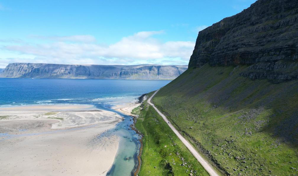 Cretois - Chloé - Piste dans les fjords de l'Ouest, Islande - Irrésistibles rivages Islandais - 11