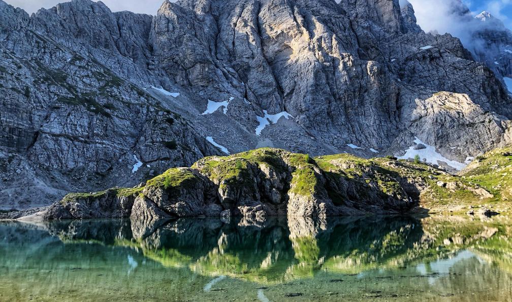 Chetrit - Julie - Le lac Coldai, Dolomites, Alpes, Italie - L'intégrale de l'Alta Via delle Dolomiti n°1 - 3