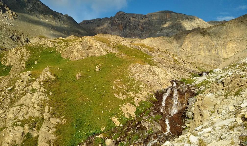 Wadbled -  Coralie -  Vallon des Houerts, haute Ubaye, Alpes du Sud - Lacs et sommets des Alpes du Sud avec son chien - 2