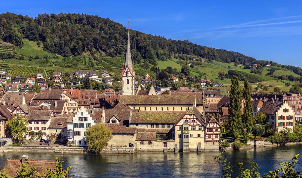 Istock -  Stein am Rhein, lac de Constance, Suisse. - Lac de Constance et chutes du Rhin à vélo - 2