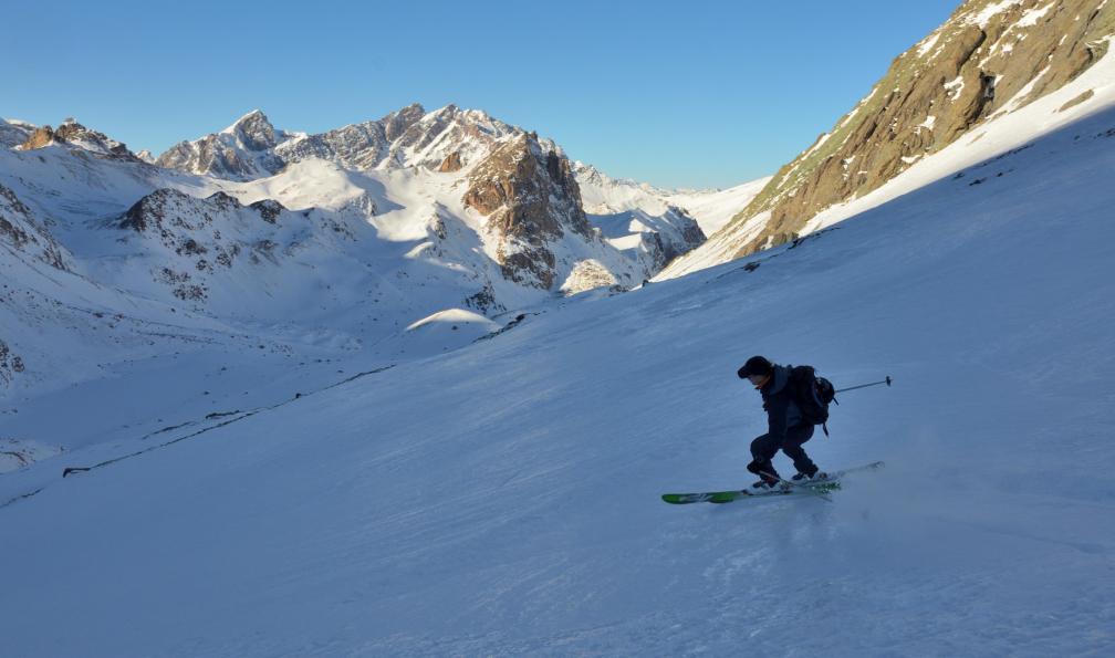 Philippe Mazet -  Ski de randonnée, Ubaye, Alpes, France - Les "3000" de l'Ubaye au Queyras - 4