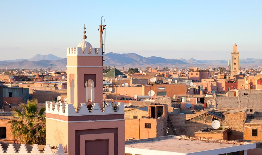 VanderWolf-Images -  Istock -  Vue sur les toits Marrakech, Maroc - Vallée des Bougmez et ascension du M'Goun - 7