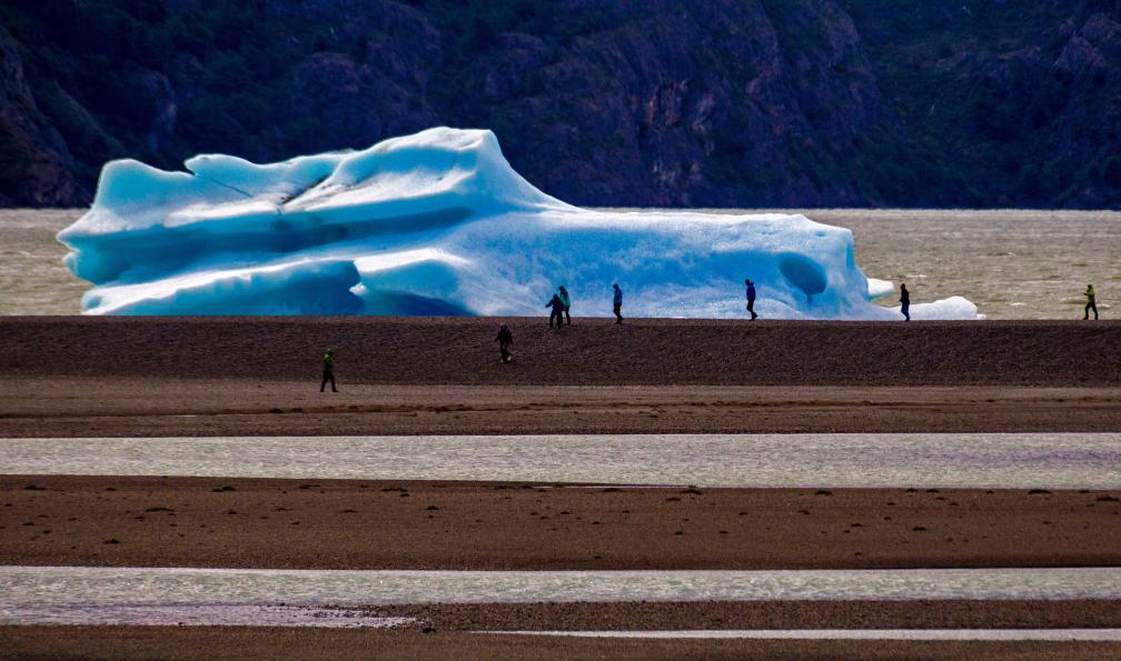 Bernardo Galmarini - Adobe Stock - Plage du glacier Grey, Parc National Torres del Paine, Patagonie, Chili - Immersion en Patagonie et Terre de Feu - 7