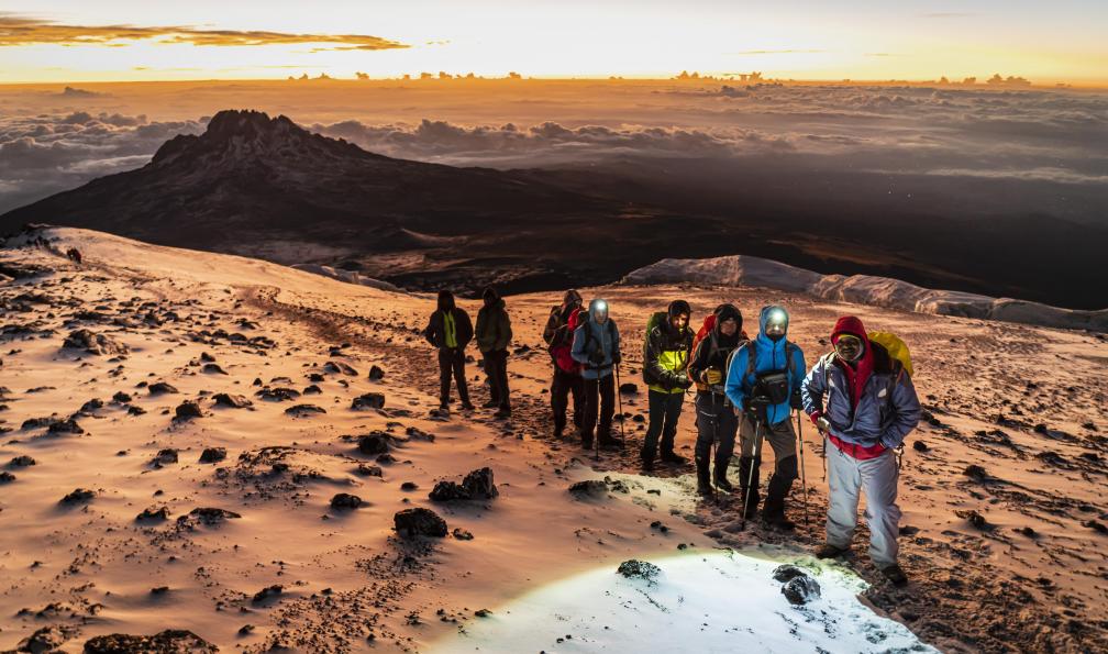Chavi -  Jocelyn -  Départ de nuit pour l'ascension du Kilimandjaro - Kilimandjaro : la voie du Nord - 5