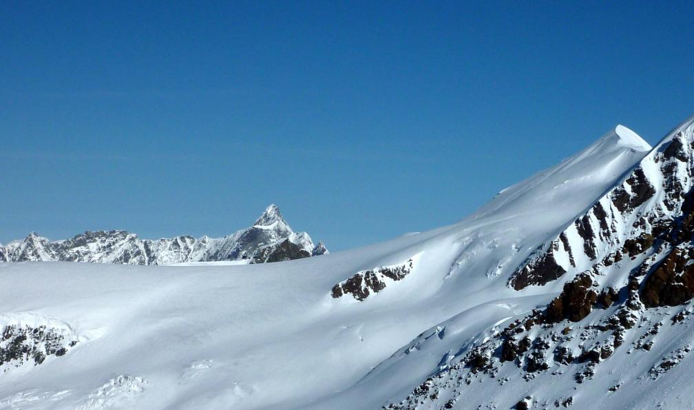 Cervin et Breithorn, A 506, cimes du mont Rose, Valais, Alpes Suisse, Val d'Aoste, Alpes Italie. - La Haute Route du Cervin - 4
