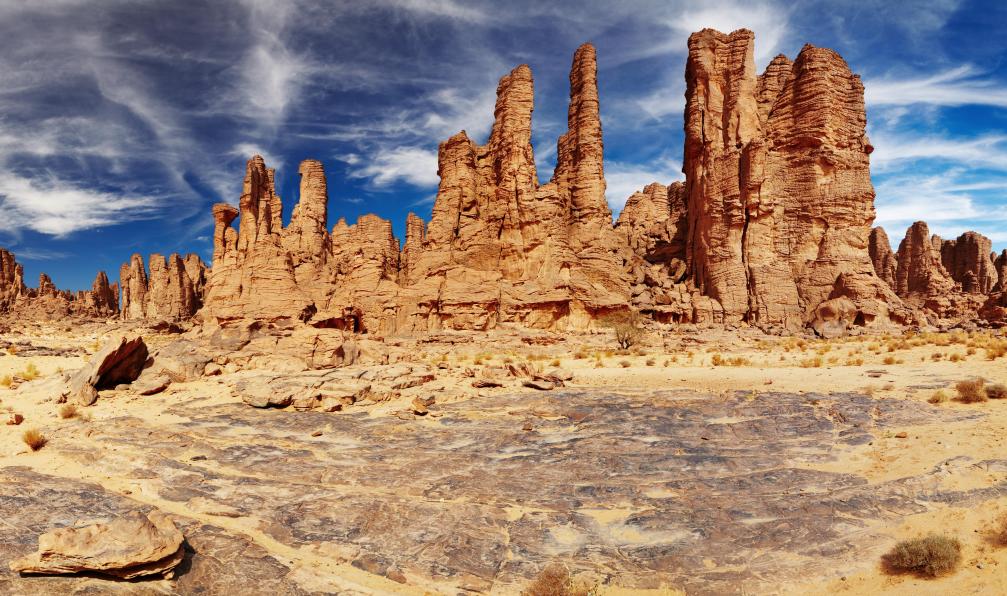 Pichugin - Dmitry - stock.adobe.com - Paysage du désert de Tassili N'Ajjer, Algérie - Traversée du Tassili N'ajjer - 6