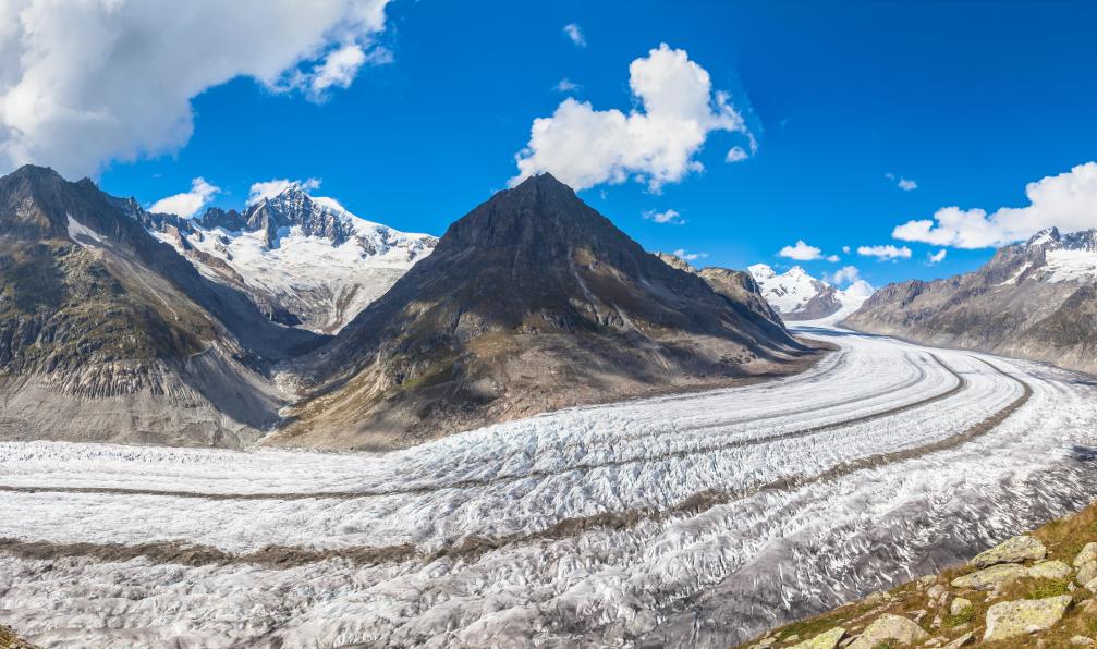 Stein  -  Peter -  Adobe stock -  Glacier d'Aletsch, Valais, Oberland, Alpes Suisse. - Rando-forme dans le Valais - 6