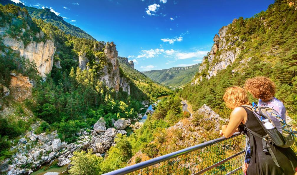 G.DESCHAMPS - CRT Occitanie -  Les Gorges du Tarn en famille, France - Cévennes et Gorges du Tarn à vélo - 7