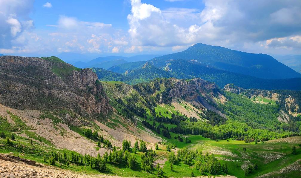 Pellequier - Lucie - Vue du col de Plate Contier, Dévoluy, Alpes, France - Au coeur du Dévoluy - 11